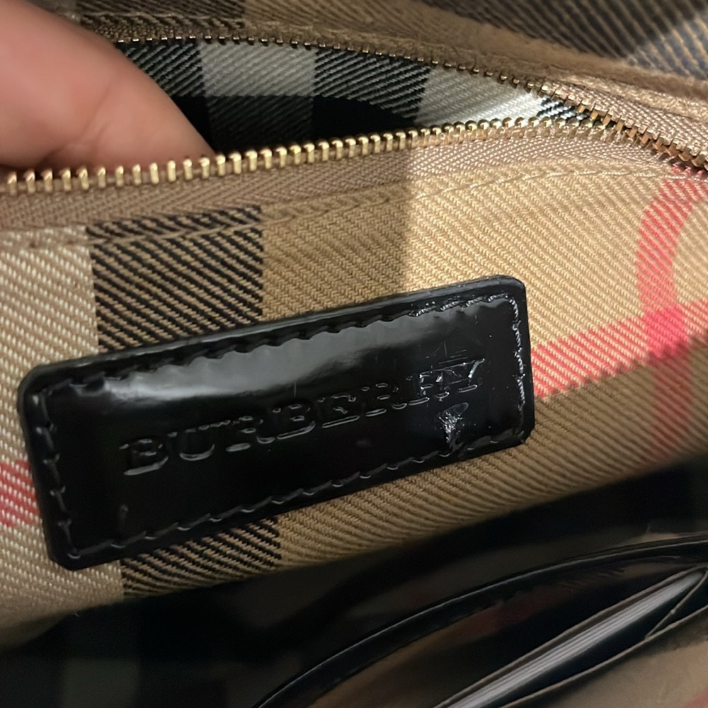 SOLD ✨✨100% Authentic Burberry Top Handle bag - Picture 7 of 10